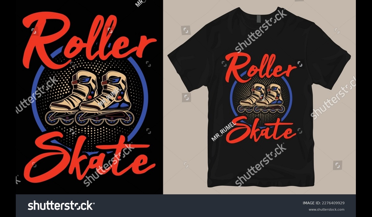 Roller Skating Shirt Design