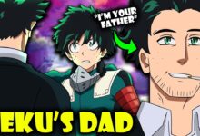 who is deku's dad