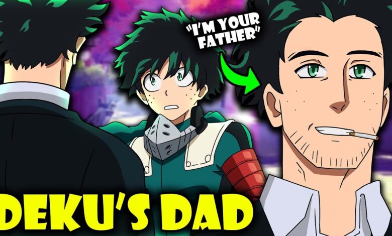 who is deku's dad