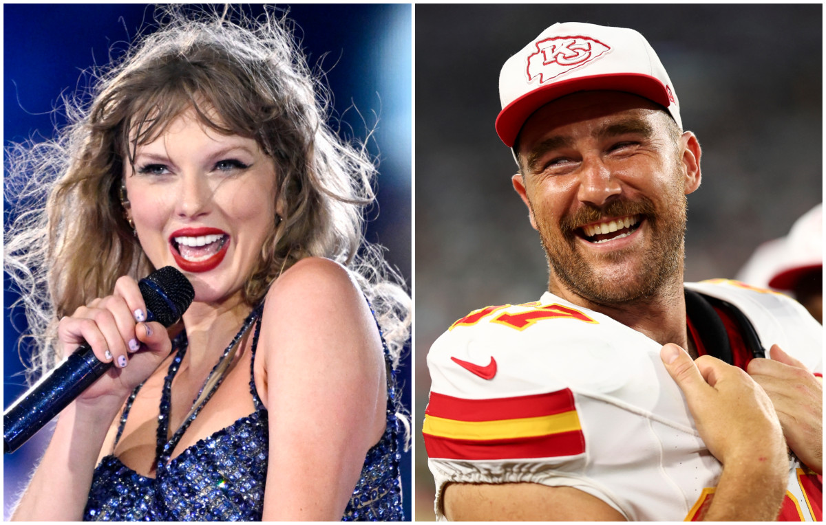 Taylor Swift and Travis Kelce