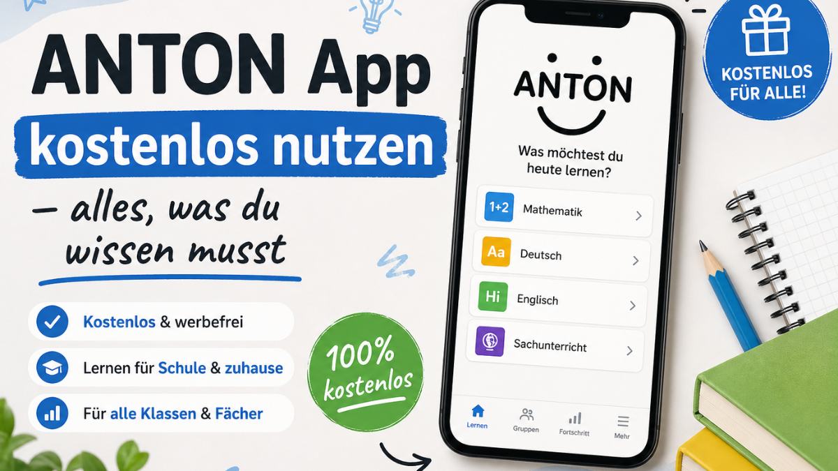 ANTON App kostenlos nutzen